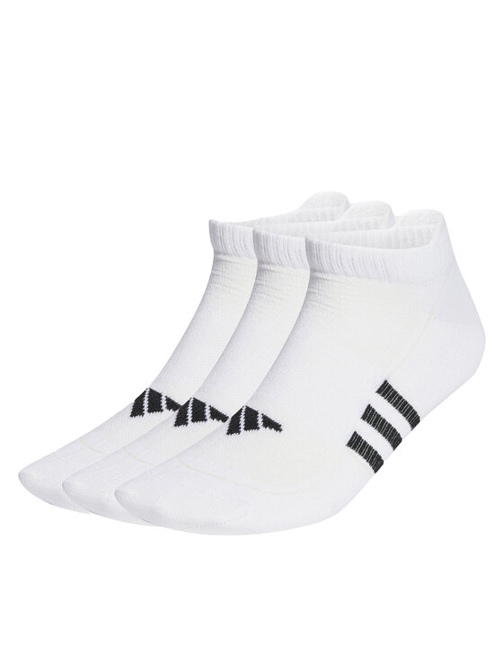 Șosete Înalte Unisex adidas Performance Light Low Socks 3 Pairs HT3440 white/white/white