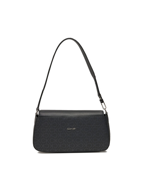 Calvin Klein Ročna Torba Business Shoulder Bag_Epi Mono K60K611888 Črna