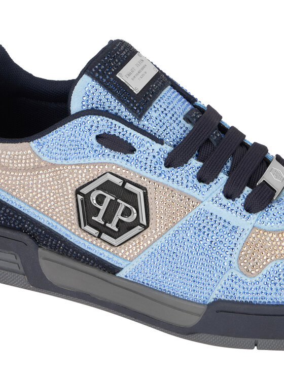 PHILIPP PLEIN PHILIPP PLEIN Sneakersy 31547 Tmavomodrá