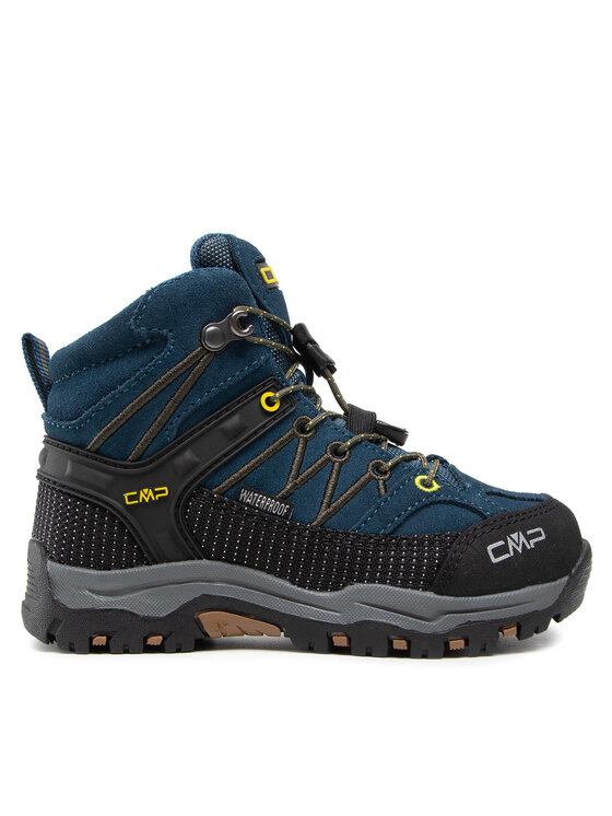 CMP Scarpe da trekking Kids Shoe scuro Trekking Mid 3Q12944 Rigel Wp Blu