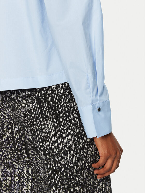 Morgan Morgan Hemd 242-CBOXI Himmelblau Loose Fit