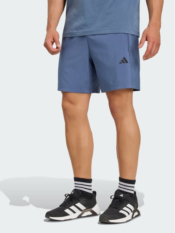 adidas adidas Szorty sportowe 158827 Niebieski jasny Regular Fit