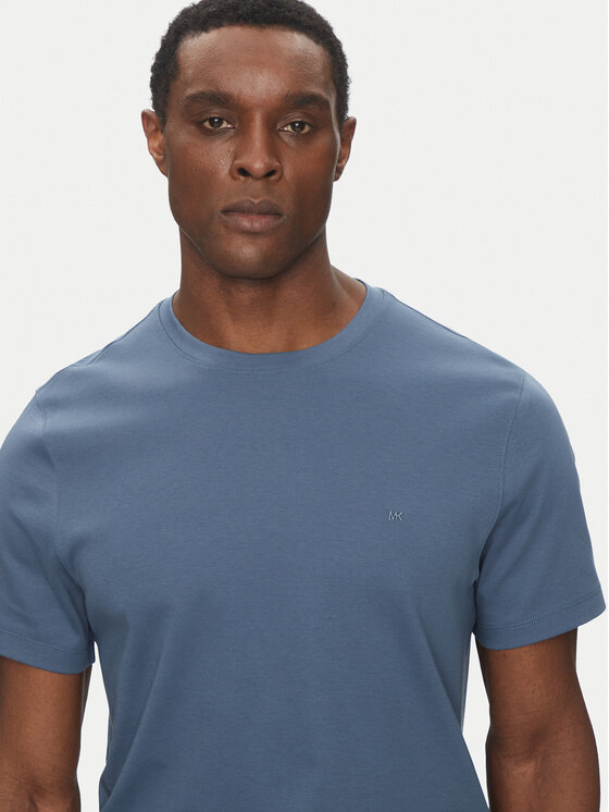 Michael Kors Michael Kors T-Shirt CF15FJ2C93 Niebieski Regular Fit