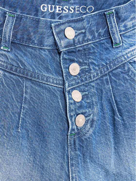 Guess Guess Džínsové šortky J3GD16 D4MU2 Modrá Relaxed Fit