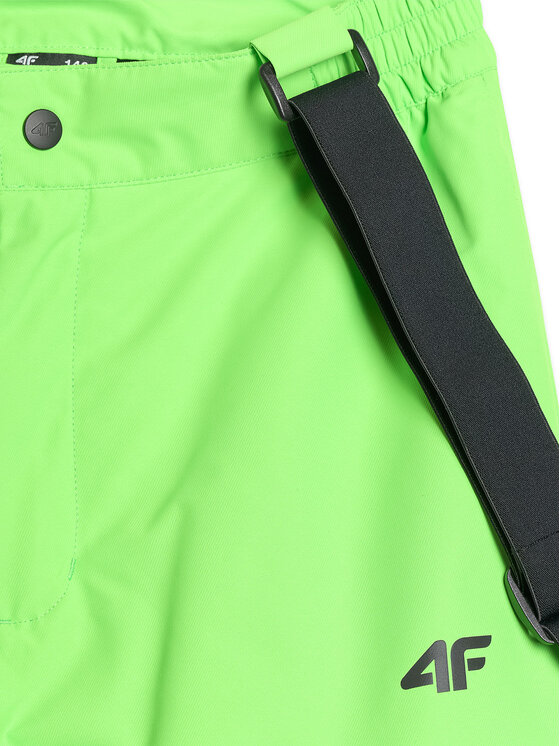 4F 4F Spodnie narciarskie SKI CLASSIC Zielony Regular Fit
