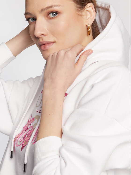 Felpa Icon Bianco Regular Fit