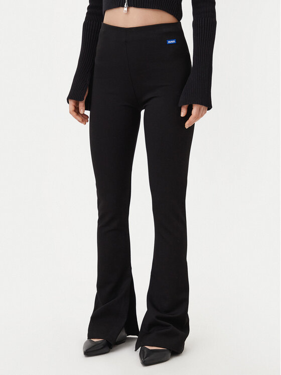 HUGO HUGO Pantaloni di tessuto 50531189 Nero Regular Fit