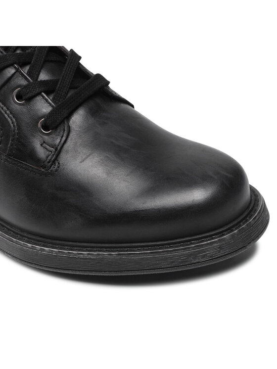 Geox Geox Šnurovacia obuv U Meduno Np Abx A U16CTA 000FF C9999 Čierna