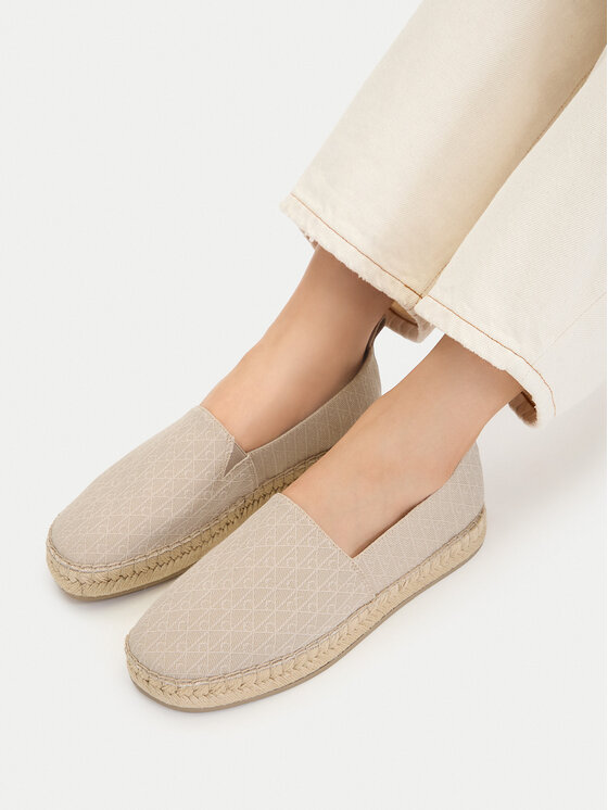 Calvin Klein Calvin Klein Espadrilles All Over CK HW0HW02933 Bēšs