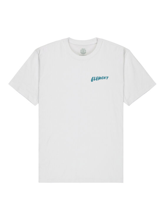 Element Element T-shirt Sunrise ELYZT00576 Bianco Regular Fit