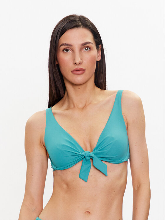 Triumph Triumph Bikini ülemine osa Summer Glow 10214567 Roheline