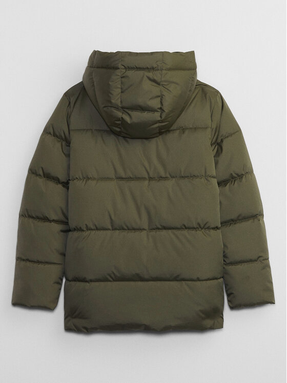 Gap Gap Зимно яке 726307-00 Зелен Regular Fit