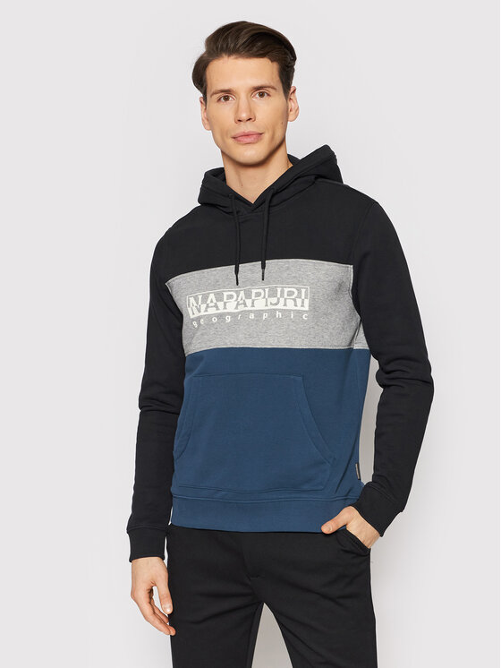Napapijri Napapijri Μπλούζα Bogy NP0A4FQO Σκούρο μπλε Regular Fit