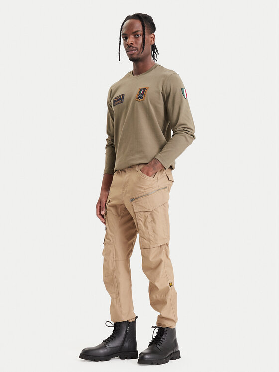 Aeronautica Militare Aeronautica Militare Longsleeve 262TS2568UJ00703 Kaki Regular Fit