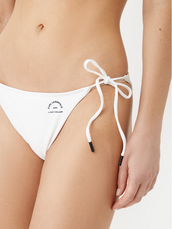 KARL LAGERFELD KARL LAGERFELD Bikini-Unterteil A1W46099 Weiß