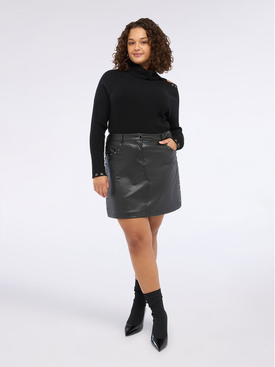 Fiorella Rubino Fiorella Rubino Minigonna 1308L000502N033 Nero Regular Fit