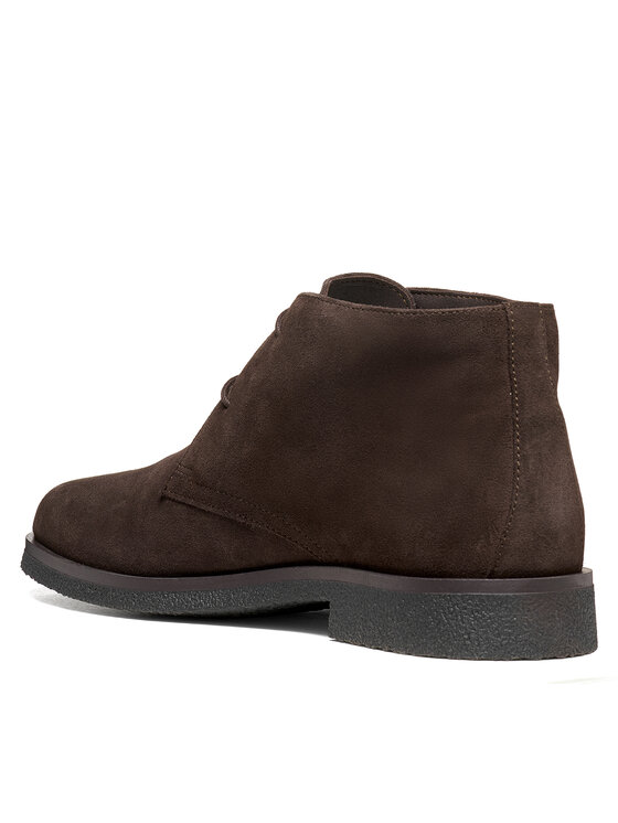 Geox Geox Kotníková obuv U Claudio U6658D 00022 C6326 Tmavě hnědá