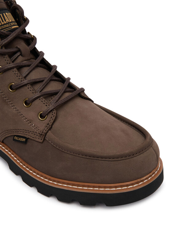 Palladium Palladium Ghete Trooperlite Grit Zip 04985-249-M Maro închis