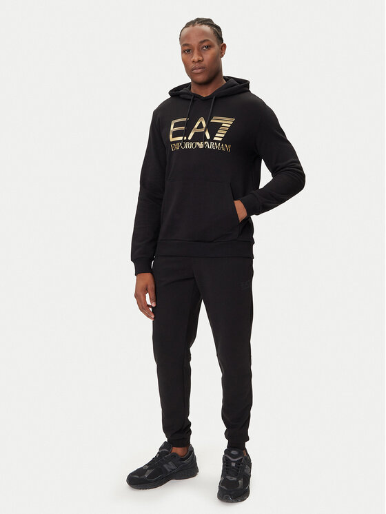 EA7 Emporio Armani EA7 Emporio Armani Majica dugih rukava 7M001190 AF17787 UC001 Crna Regular Fit
