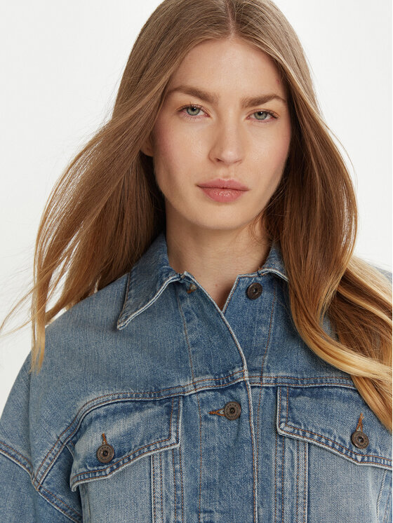Weekend Max Mara Weekend Max Mara Geacă de blugi Fiumana 2515041111 Albastru Regular Fit