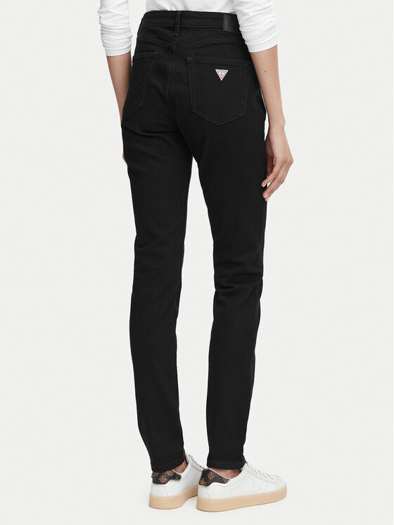 Guess Jeans Guess Jeans Τζιν W5YA92 D6311 Μαύρο Skinny Fit