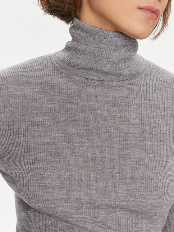 DAY BIRGER ÉT MIKKELSEN DAY BIRGER ÉT MIKKELSEN Bluză cu gât Sierra 100271 Gri Regular Fit