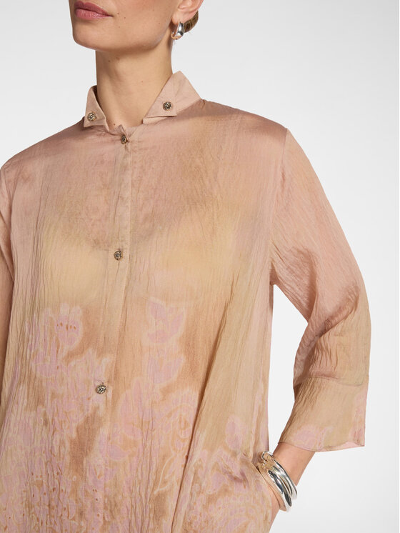 Elena Mirò Elena Mirò Blusa 2003Z000046N001 Crema A-Line Fit