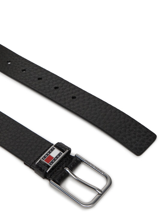 Tommy Jeans Tommy Jeans Cintura da uomo Tjm Scanton Texture 3.5 AM0AM13417 Nero