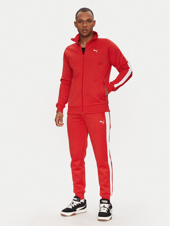 Puma Puma Džemperis T7 Always On 629587 Raudona Regular Fit