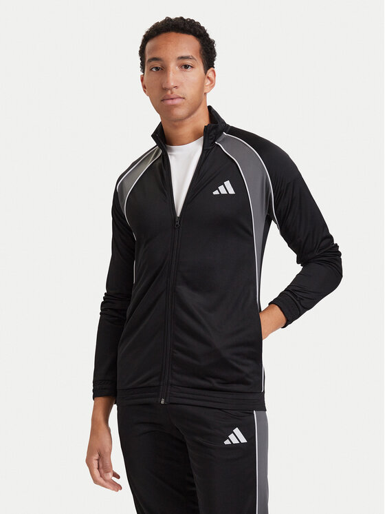 adidas adidas Спортивний костюм Colour Block KH2730 Чорний Regular Fit