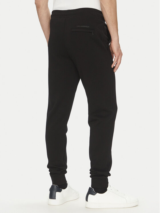 KARL LAGERFELD KARL LAGERFELD Jogginghose 705713 500900 Schwarz Regular Fit