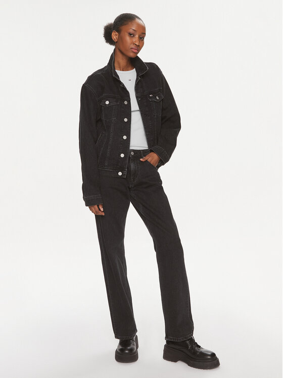 Tommy Jeans Tommy Jeans Jeansy Sophie Lw Str Cg4181 DW0DW17180 Czarny Straight Fit