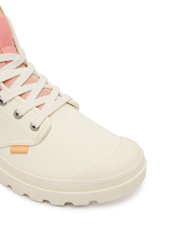 Palladium Palladium Schnürstiefeletten Pampahi Urbanlayer 94668-161-M Écru