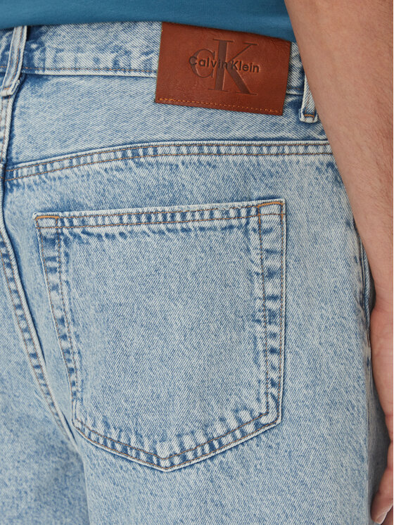 Calvin Klein Jeans Calvin Klein Jeans Szorty jeansowe 90's LV04RB930G Niebieski Regular Fit