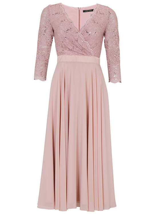 Swing Swing Коктейльна сукня 5AE01600 Рожевий Regular Fit