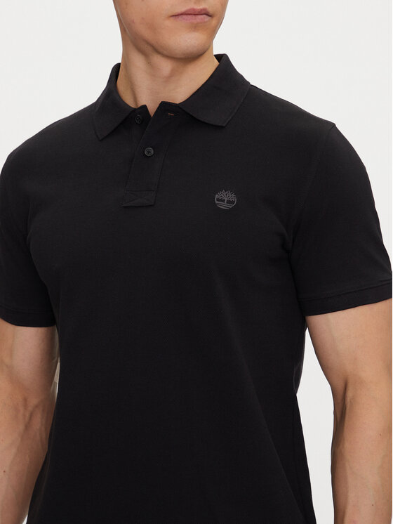 Timberland Timberland Polo TB0A6VDP Czarny Regular Fit
