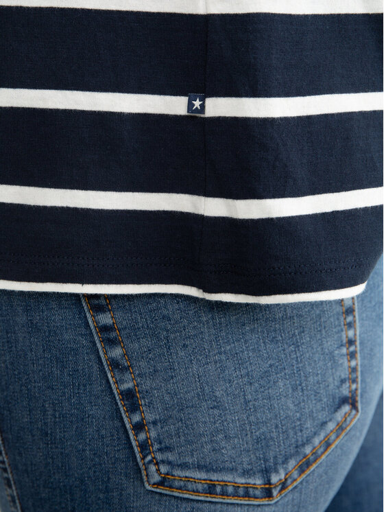 BIG STAR BIG STAR T-Shirt RETINA_403_150 Granatowy Classic Fit