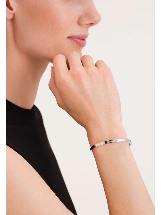 Rosefield Rosefield Bransoletka Bangle Collection Srebrny