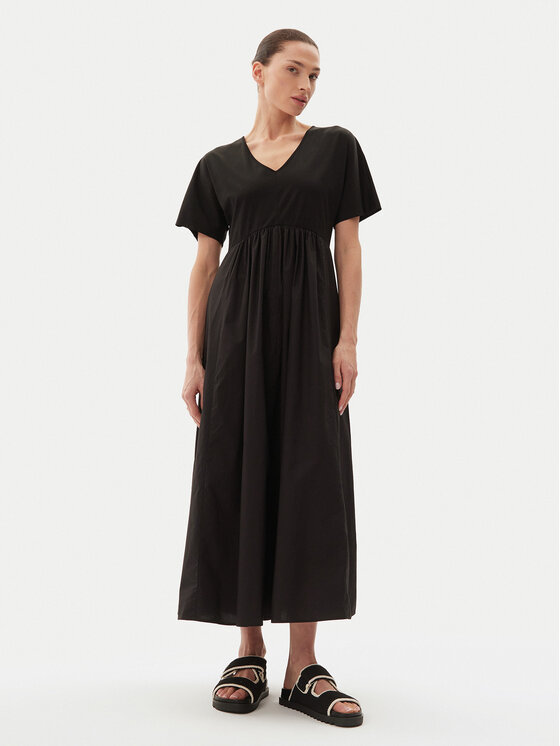 Weekend Max Mara Weekend Max Mara Φόρεμα καθημερινό Brozno 2515621082 Μαύρο Relaxed Fit
