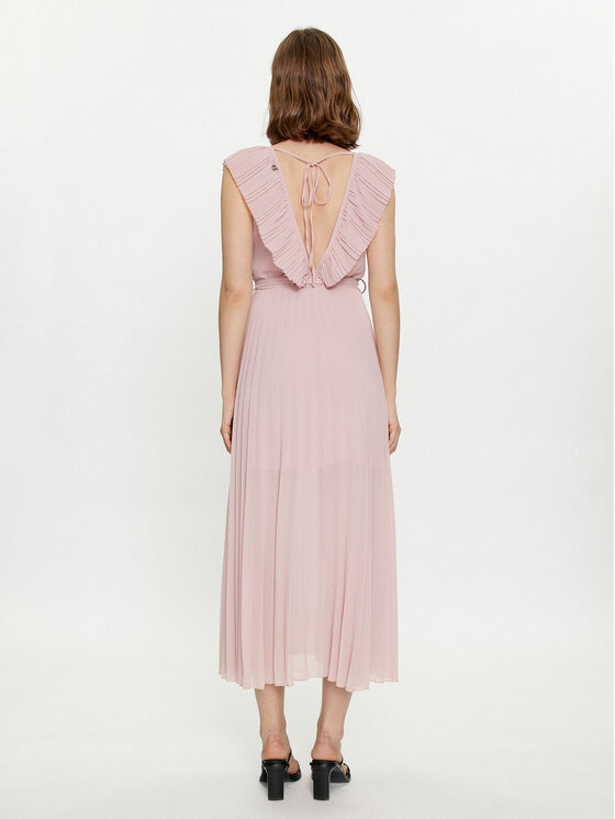Dixie Dixie Cocktail obleka A319J043 Roza Regular Fit