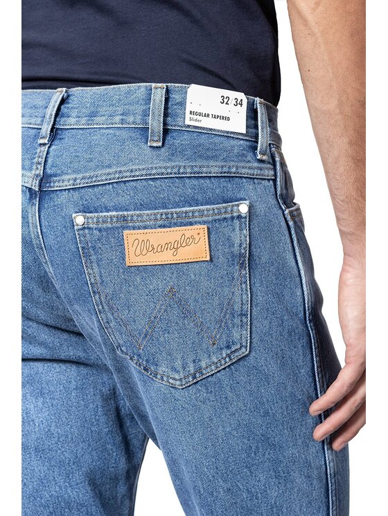 Wrangler Wrangler Jeans SLIDER Blu Slim Fit