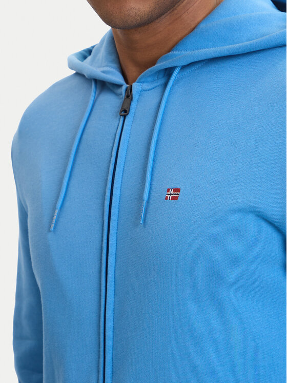 Napapijri Napapijri Світшот Balis NP0A4HHV Голубий Regular Fit