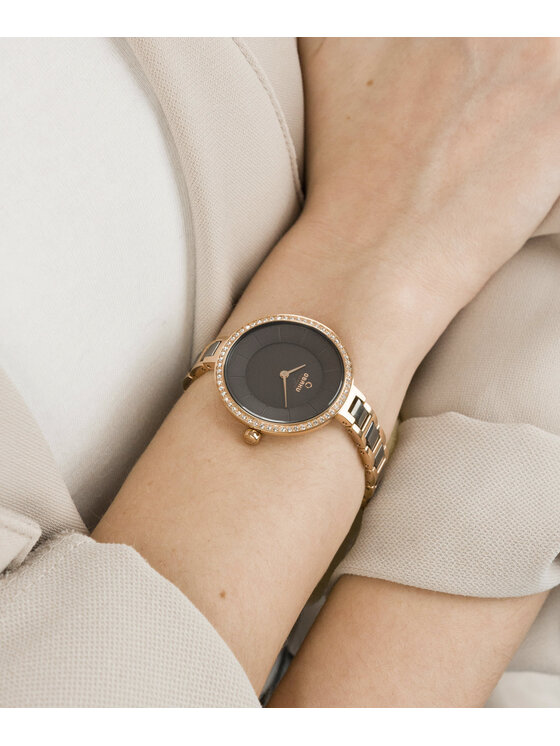 Obaku Obaku Zegarek V191LEVNSV Złoty