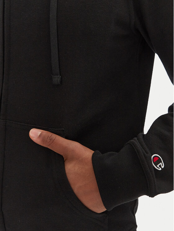 Champion Champion Світшот 220728 Чорний Slim Fit