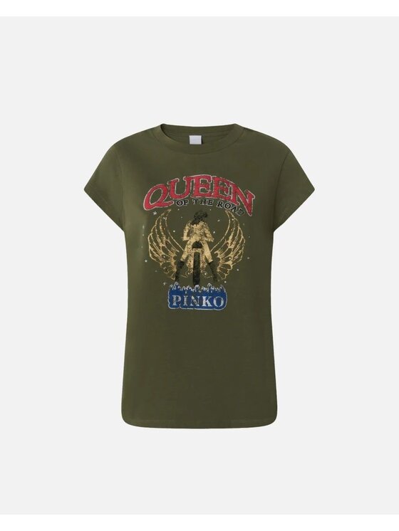 PINKO PINKO T-shirt 84941 Verde Regular Fit
