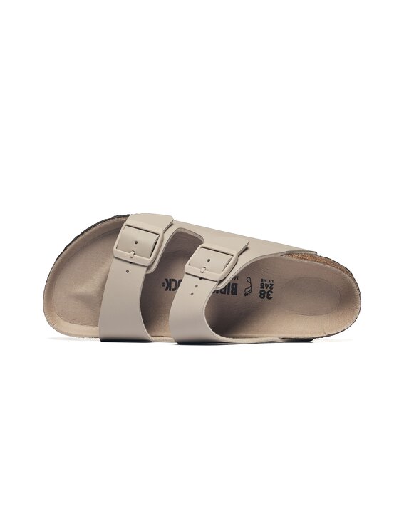 Birkenstock Birkenstock Klapki Arizona Birko-Flor 1031486 Beżowy