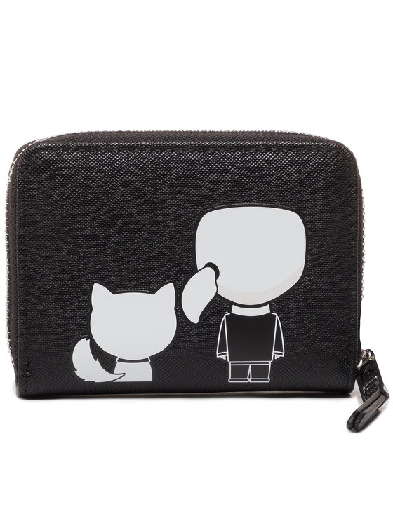 KARL LAGERFELD KARL LAGERFELD Kis női pénztárca 201W3202 Fekete
