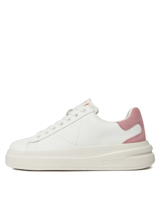 Guess Guess Laisvalaikio batai Elbina FLJELB LEA12 Balta