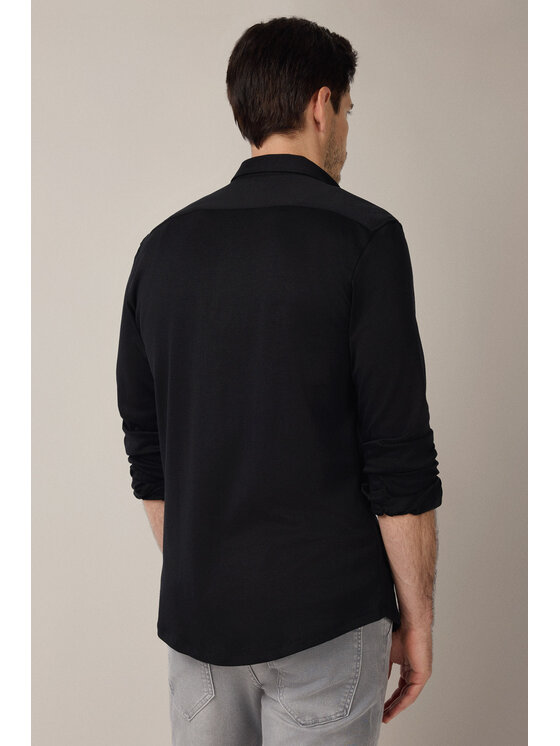 Lancerto Lancerto Koszula Giada KO073225000003 Czarny Slim Fit