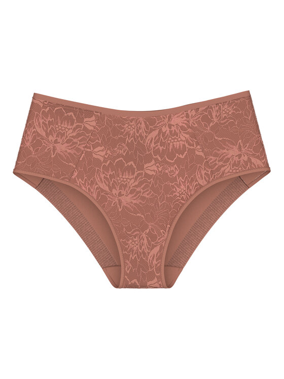 Triumph Triumph Chiloți clasici cu talie înaltă Amourette Charm 10216997 Maro